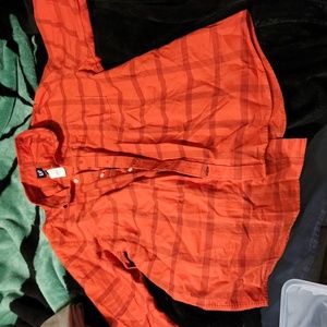 Orange gap button down.